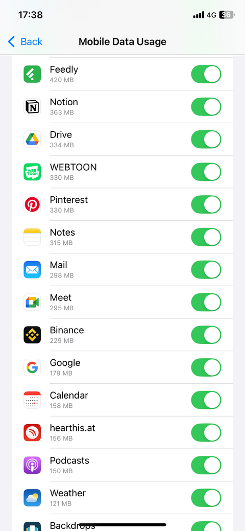 Mail enabled to access internet over cellular data