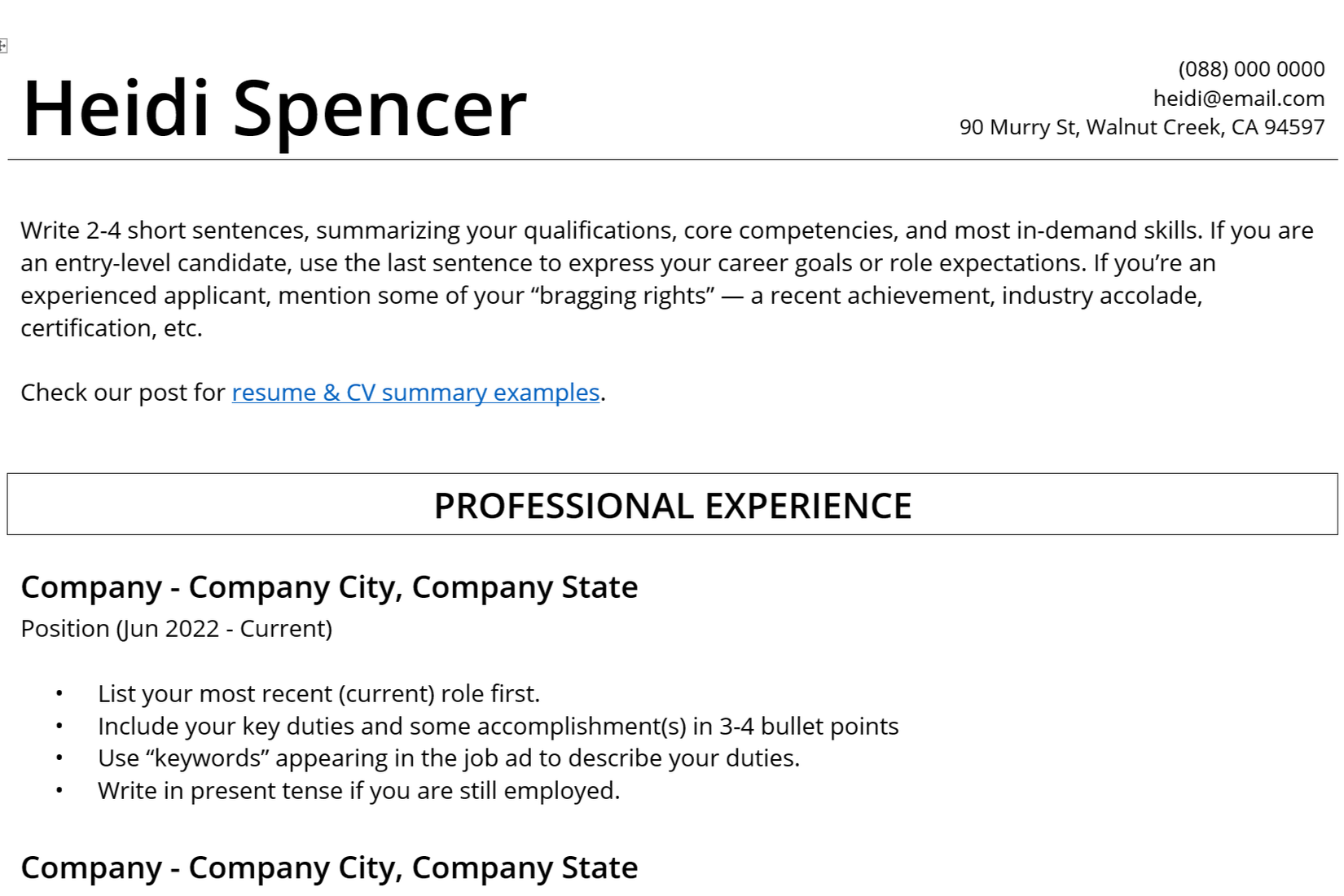 The 9 Best Word Resume Templates That Make You Look Like a Pro