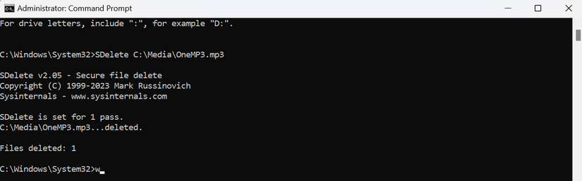 Command Prompt Remove File Completely Delete Any Windows File Using This Free App