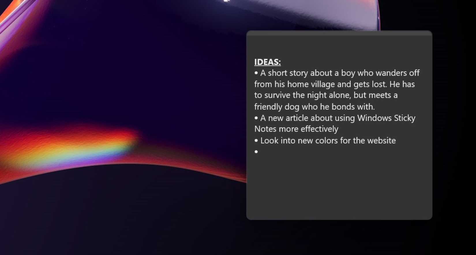 How I Use Windows Sticky Notes as the Ultimate Productivity Tool