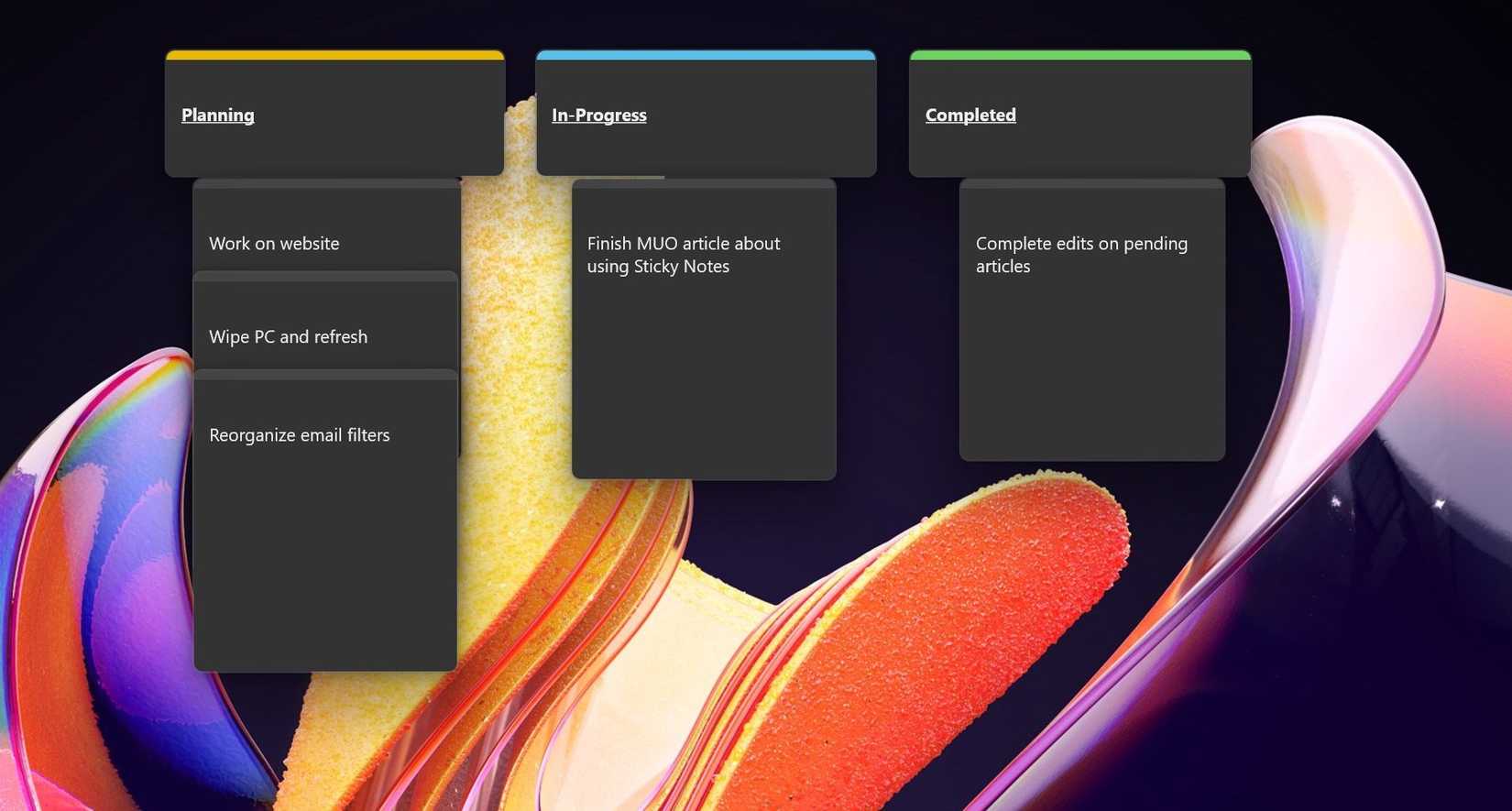 How I Use Windows Sticky Notes as the Ultimate Productivity Tool