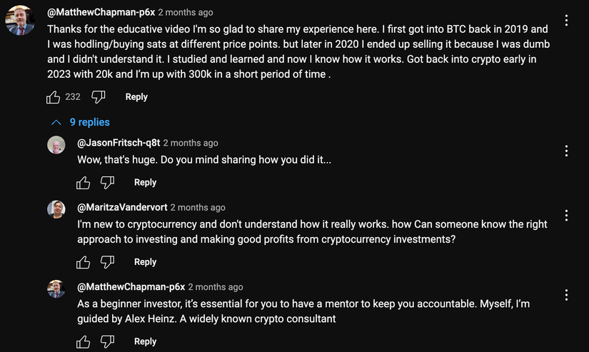 Watch Out for These 5 YouTube Comment Scams