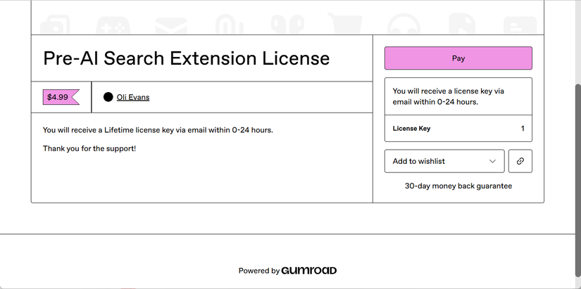 Image 4 for New browser extension lets you search the pre-AI internet