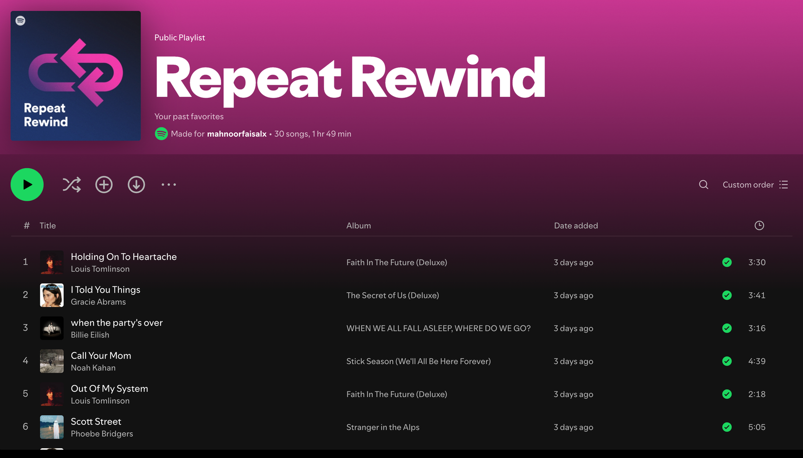 Spotify era rewind interface Privacy in the Age of Algorithmic Autobiography