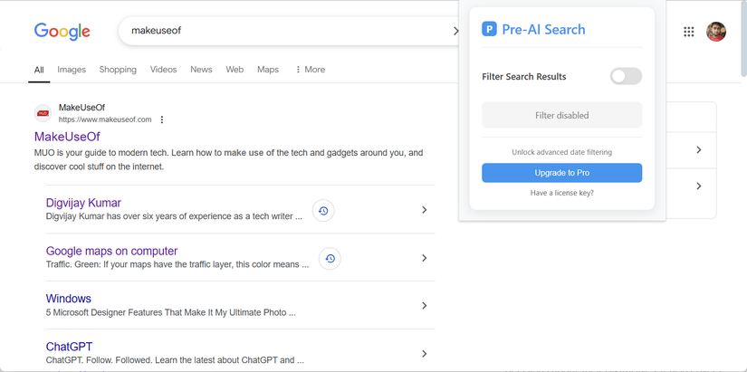 This Chrome Extension Lets Me Search the Web Without AI Content
