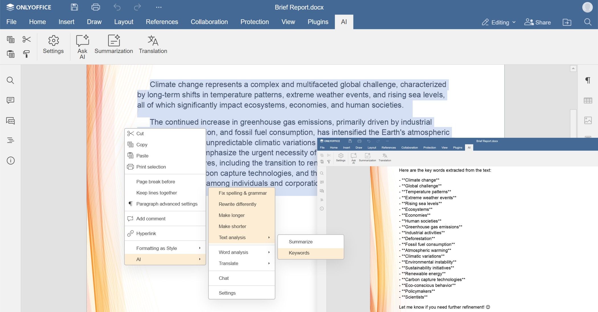 Unlocking the Power of AI in ONLYOFFICE