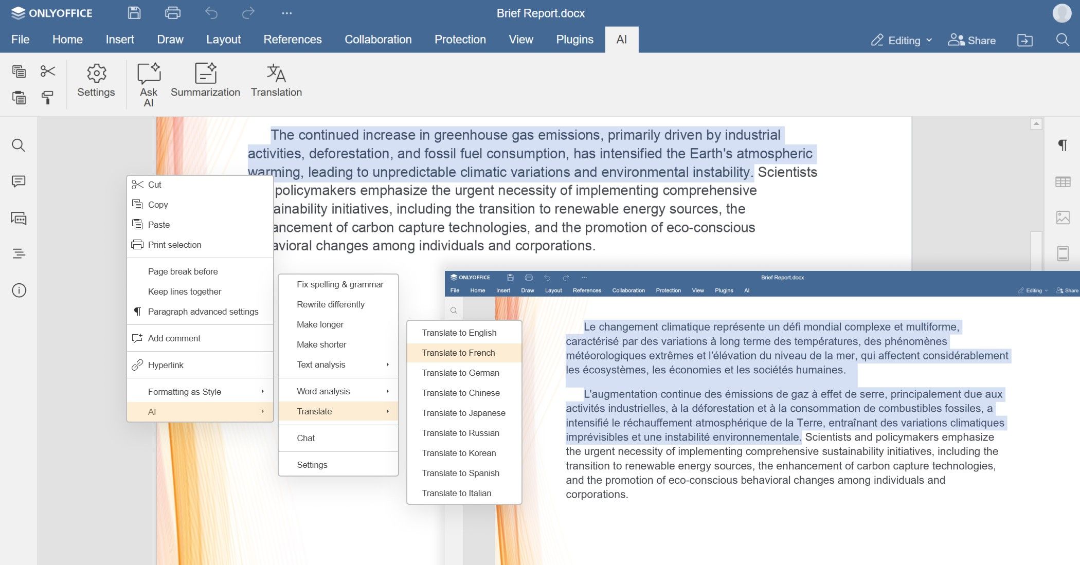Unlocking the Power of AI in ONLYOFFICE