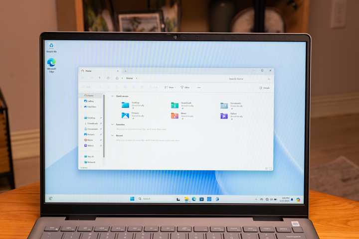 The file explorer on the Dell Inspiron 14 Plus