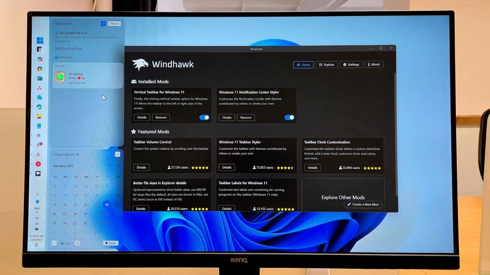 I installed a Windows mod tool and it fixes almost everything wrong with Windows 11