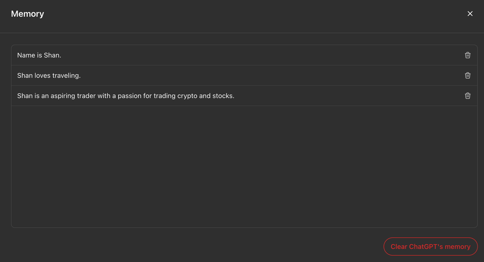 بررسی تاریخچه حافظهٔ ChatGPT و پاک‌سازی آن