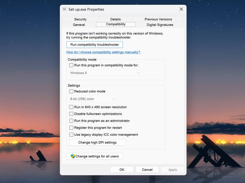 Run Programs Compatibility How to Run Old Programs on Windows 11 With Compatibility Settings