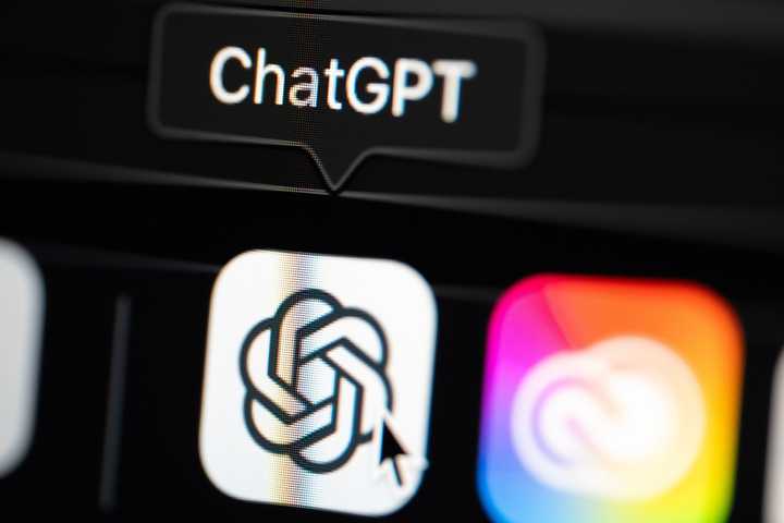 ChatGPT App Icon on a Mac Zoomed In