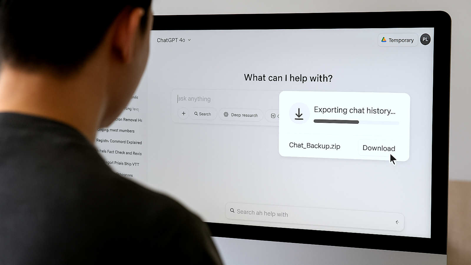 Chat Me Back How I Back Up My AI Chat History (and Why I Do It)
