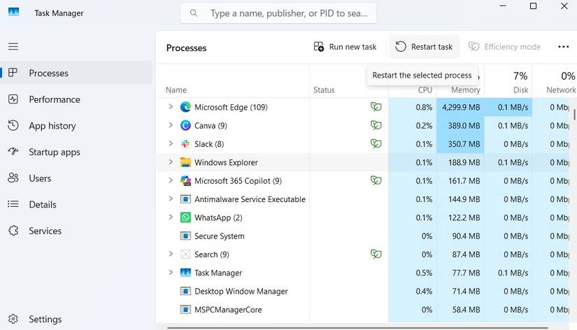 Restart Task Restore a Missing Windows Start Menu With These Quick Tricks