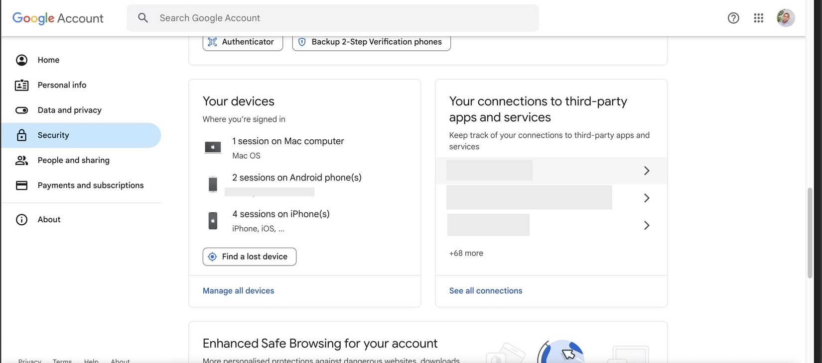 Account Security It Run this quick security check to make sure you can recover your Gmail ...