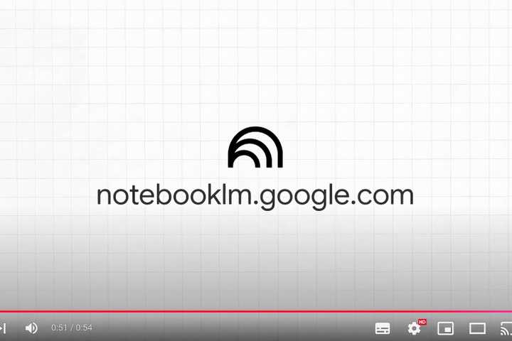 A preview of NotebookLM's Video Overviews feature
