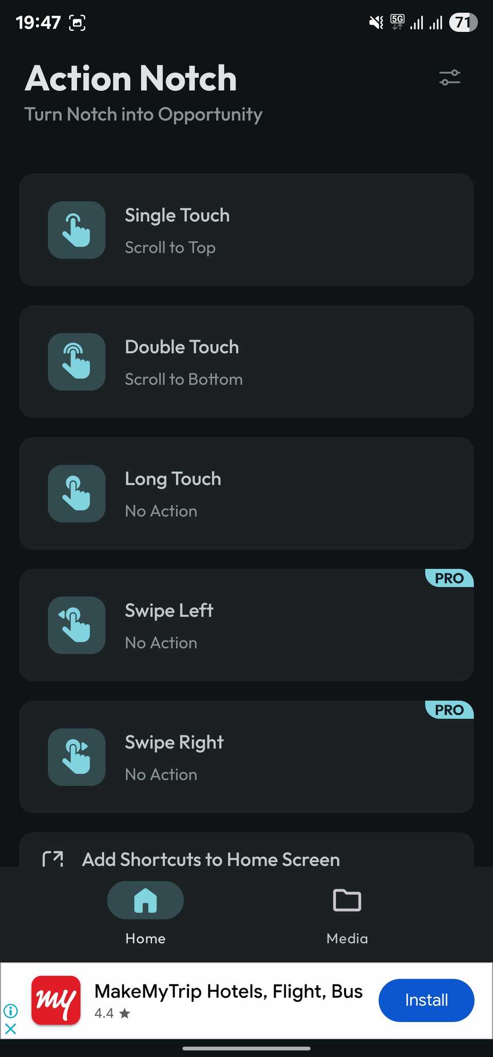 This App Adds a New Invisible Button to the Front of Your Android Phone