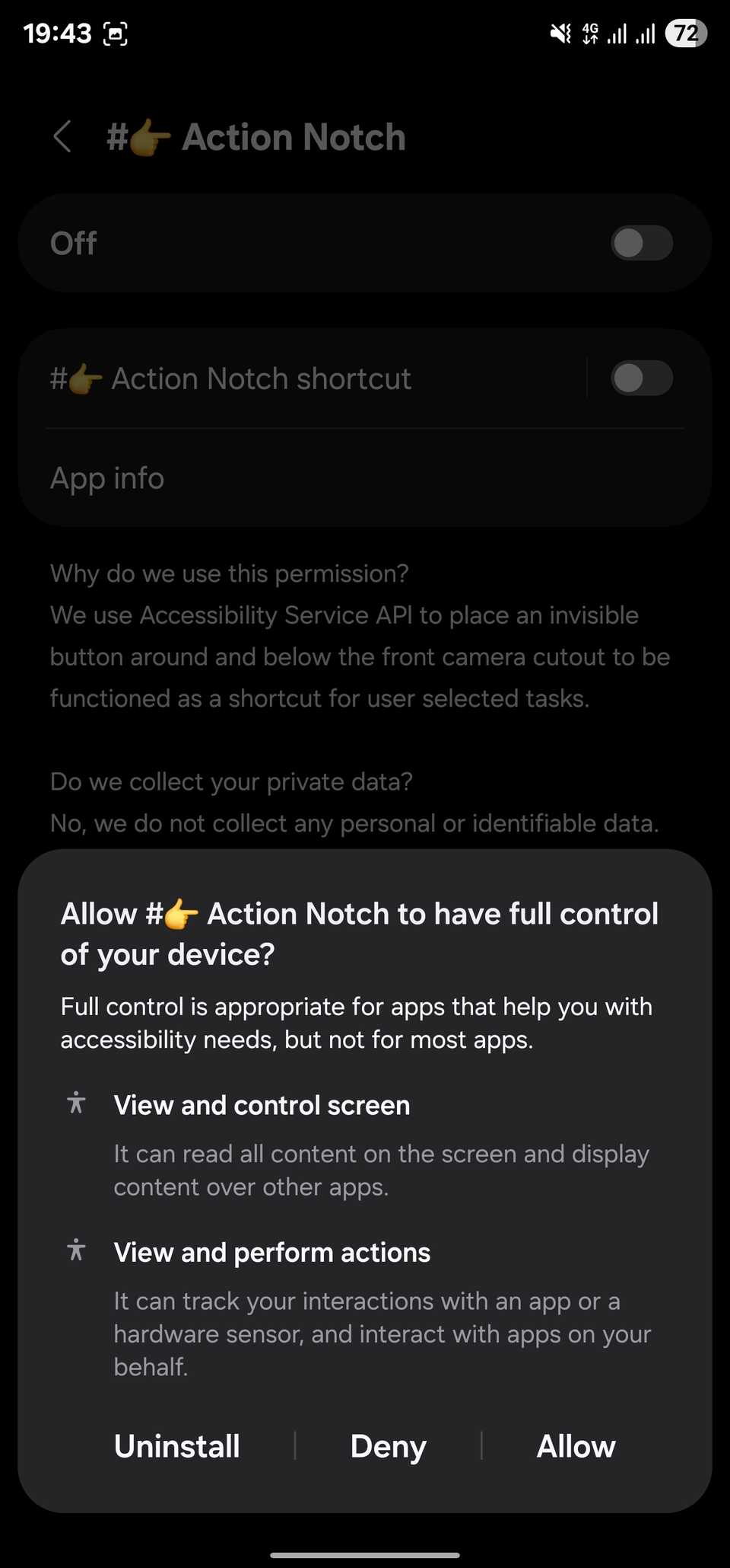 Android Hidden Button This App Adds a New Invisible Button to the Front of Your Android Phone
