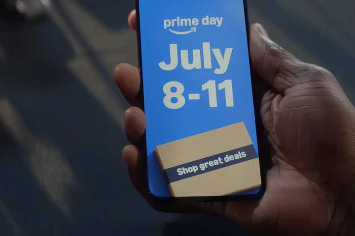 A still from the promo video for Amazon Prime Day 2025