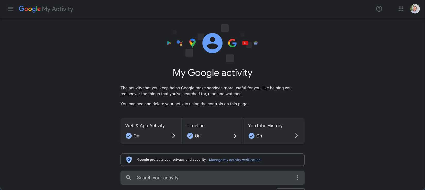 Activity Code Screen Shot The Shocking Amount of Info Google Knows About You (and How to Get Rid ...