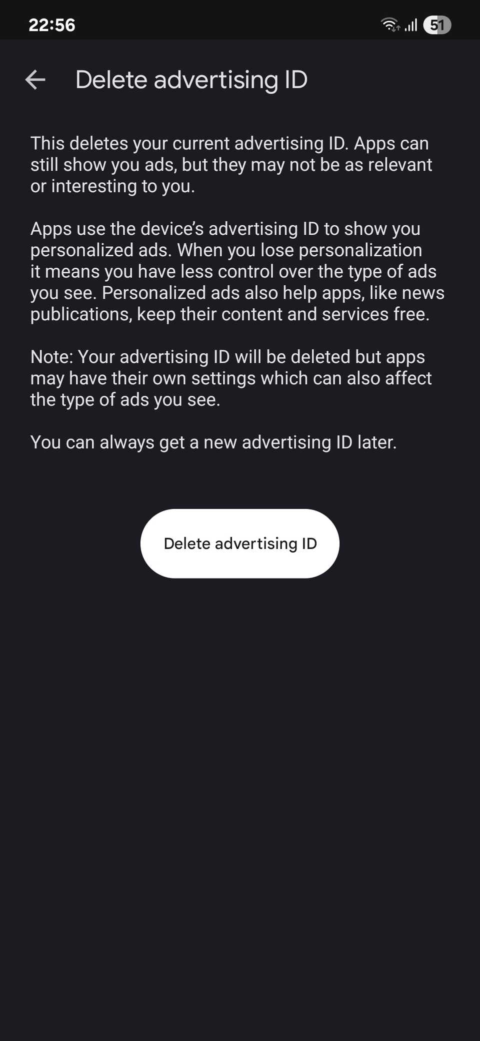 Advertising Id Android You're Overlooking These Important Android Privacy Settings