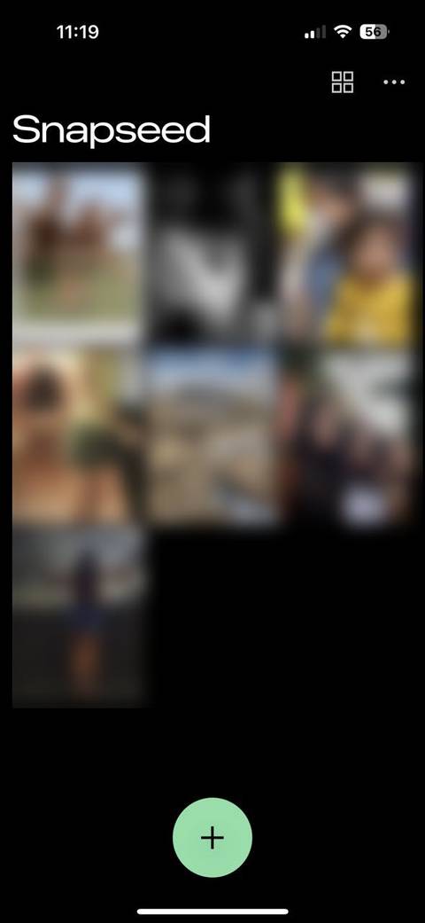 Snapseed Photo Grid