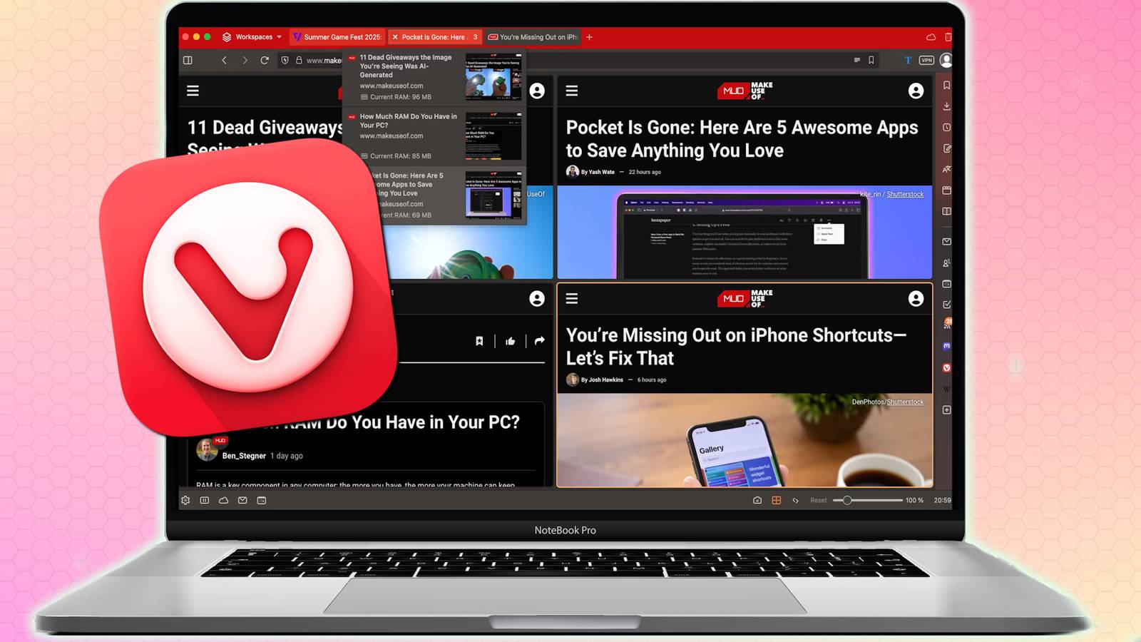 This Browser Is Built for People Who Never Close Tabs