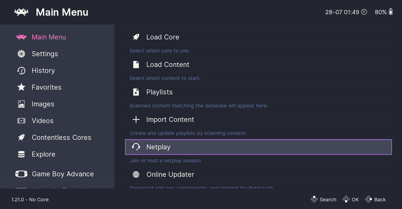 Retroarch Menu Interface I Made My PC the Ultimate All-in-One Gaming Console—Here’s How
