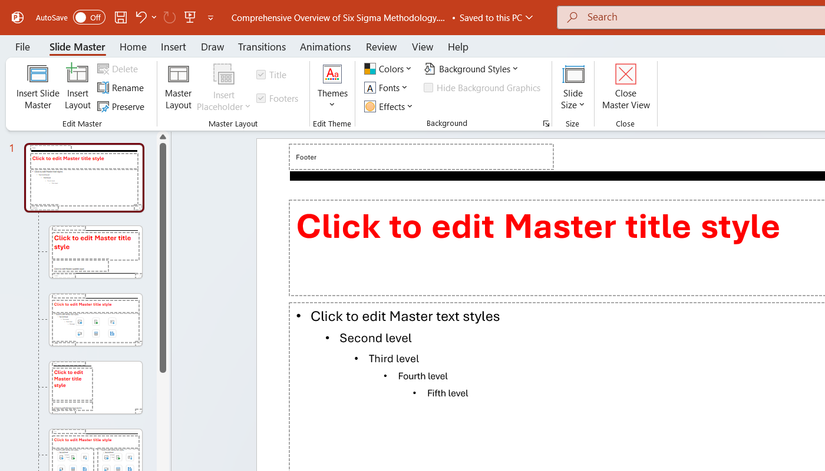 Edit Master 8 Underrated PowerPoint Features That Speed Up Slide Creation