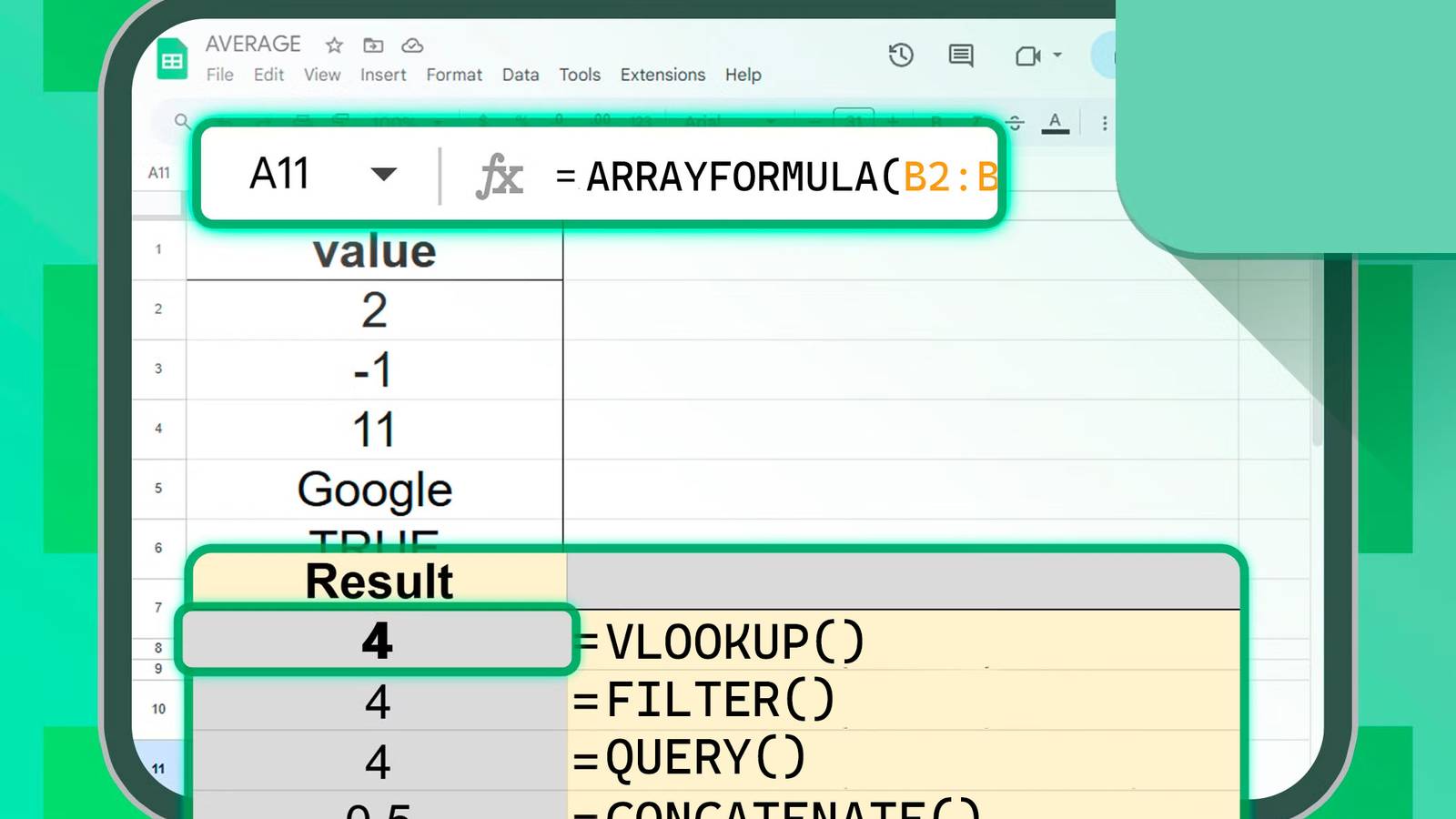 8 Google Sheets Formulas That Make Work So Much Easier (Even If You Hate Spreadsheets)