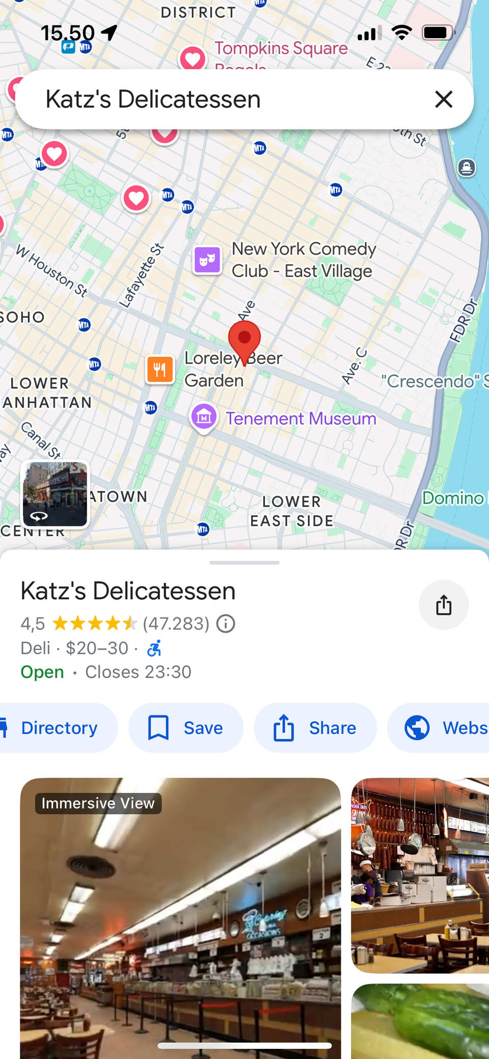 The Save Button in Google Maps