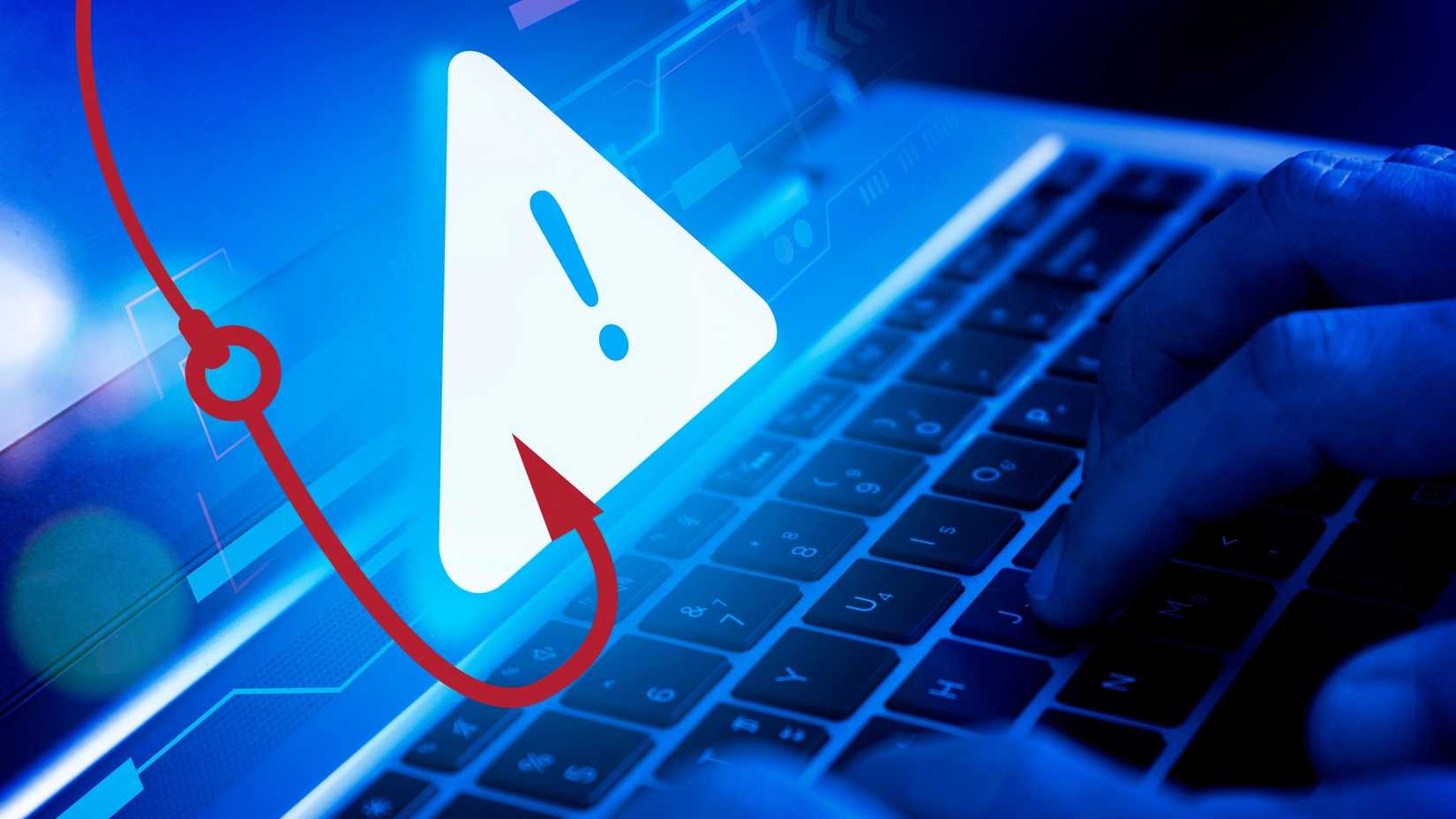 Нужно ли платить за сторонний антивирус в Windows? Phishing Email Hook and Warning Sign Featured