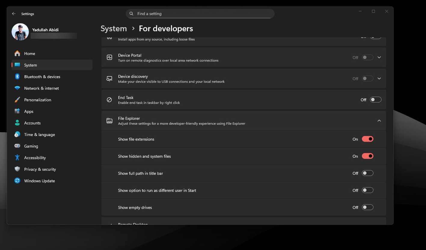 Extension Setting Window This Vital Windows Setting Is Disabled by Default: Turn It On Now
