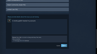 Steam Support Hack Message How I Recovered My Hacked Steam Account: 5 Steps