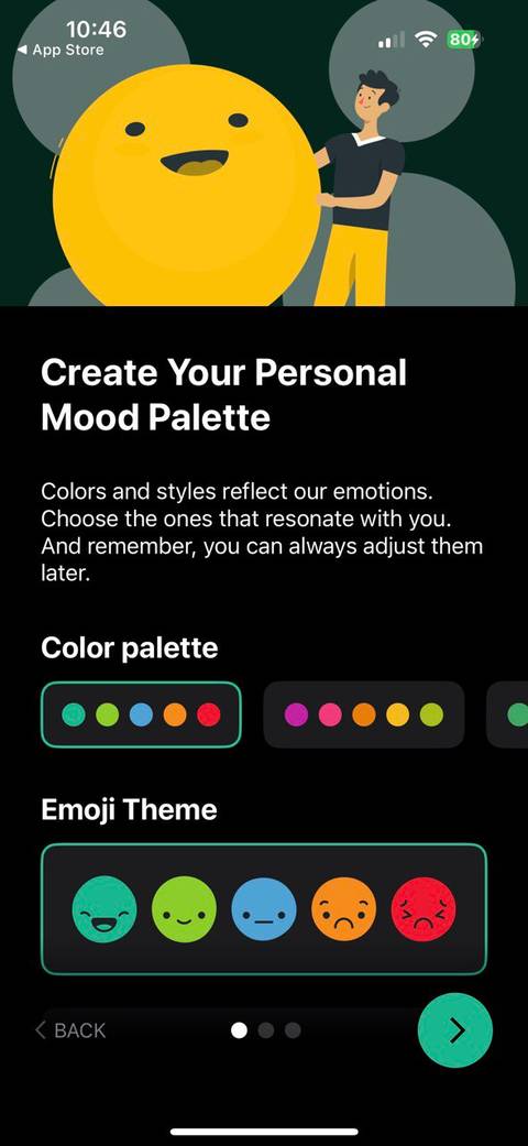Daylio Mood Palette