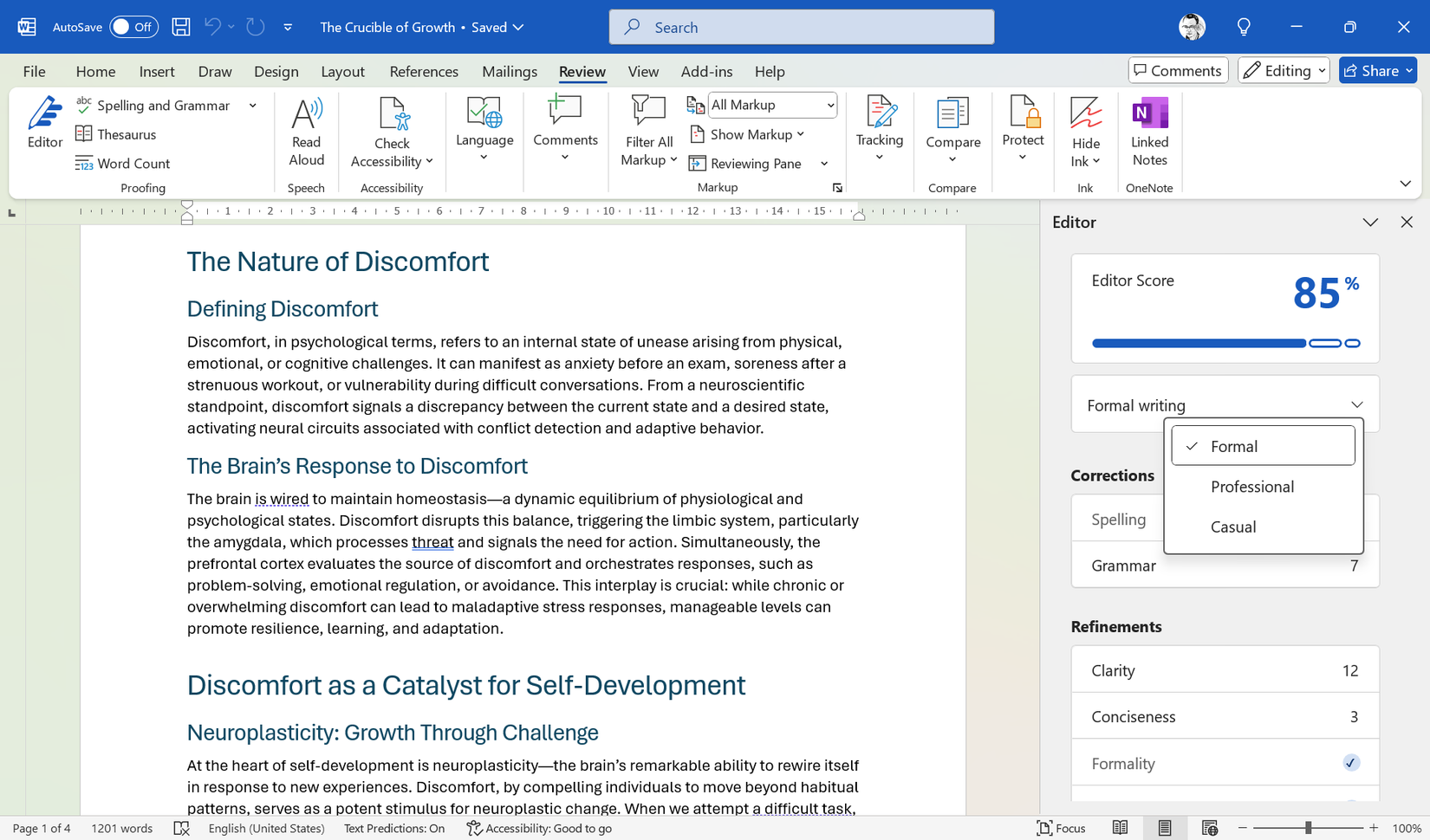 Editor Function Word I Proofread Twice as Fast With These Word Hacks