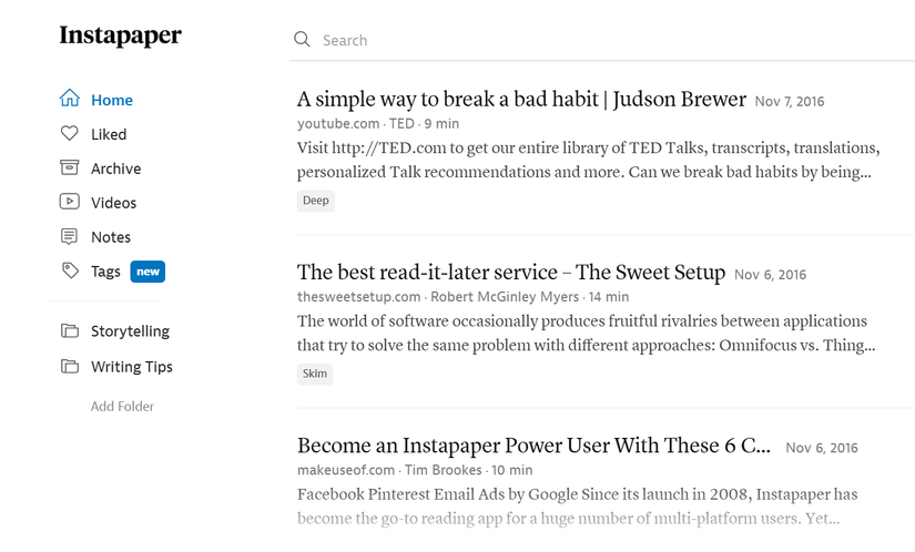 Instapaper