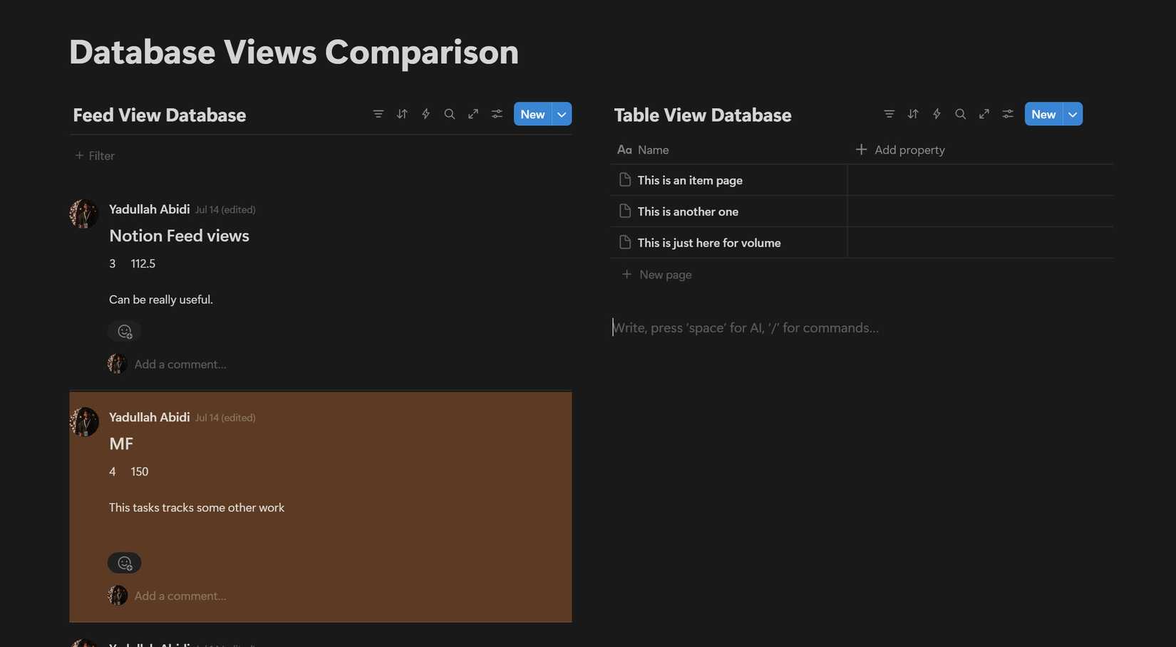 Feed View Notion Example I tried Notion’s new Feed view and it changed how I plan my day