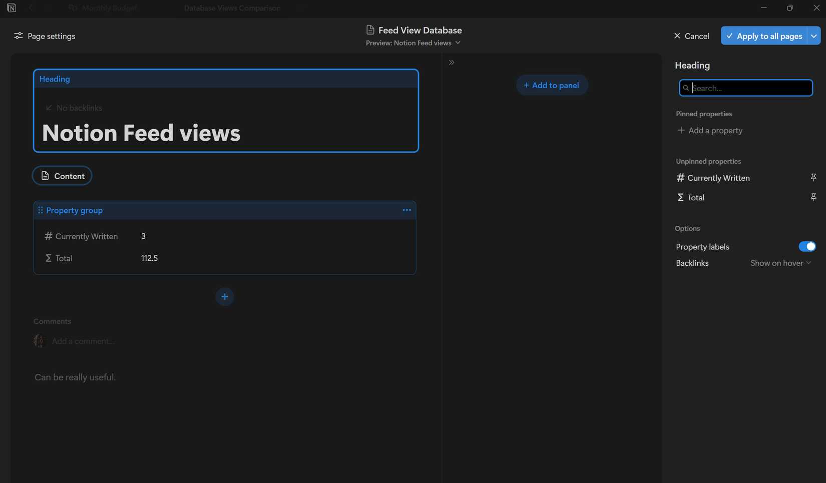 Feed View Notion Example I tried Notion’s new Feed view and it changed how I plan my day