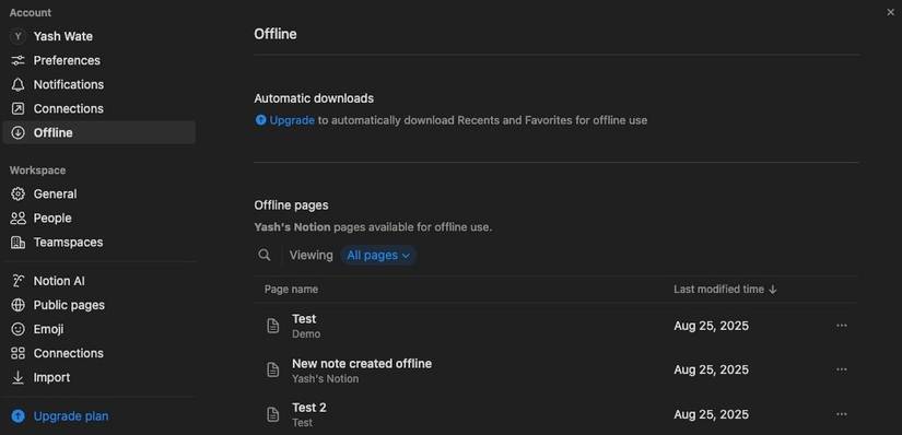 I waited years for Notion's offline mode and it wasn’t what I hoped for ...