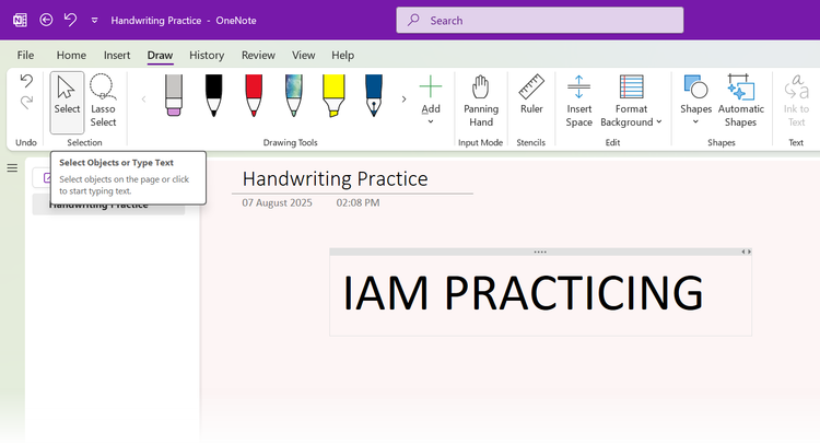 This OneNote Trick Converts My Handwriting to Perfectly Legible Text
