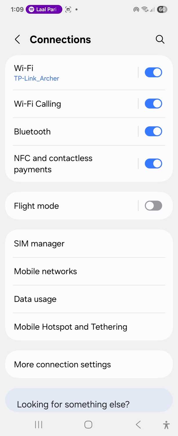 Samsung Galaxy One UI 7.0 Settings App
