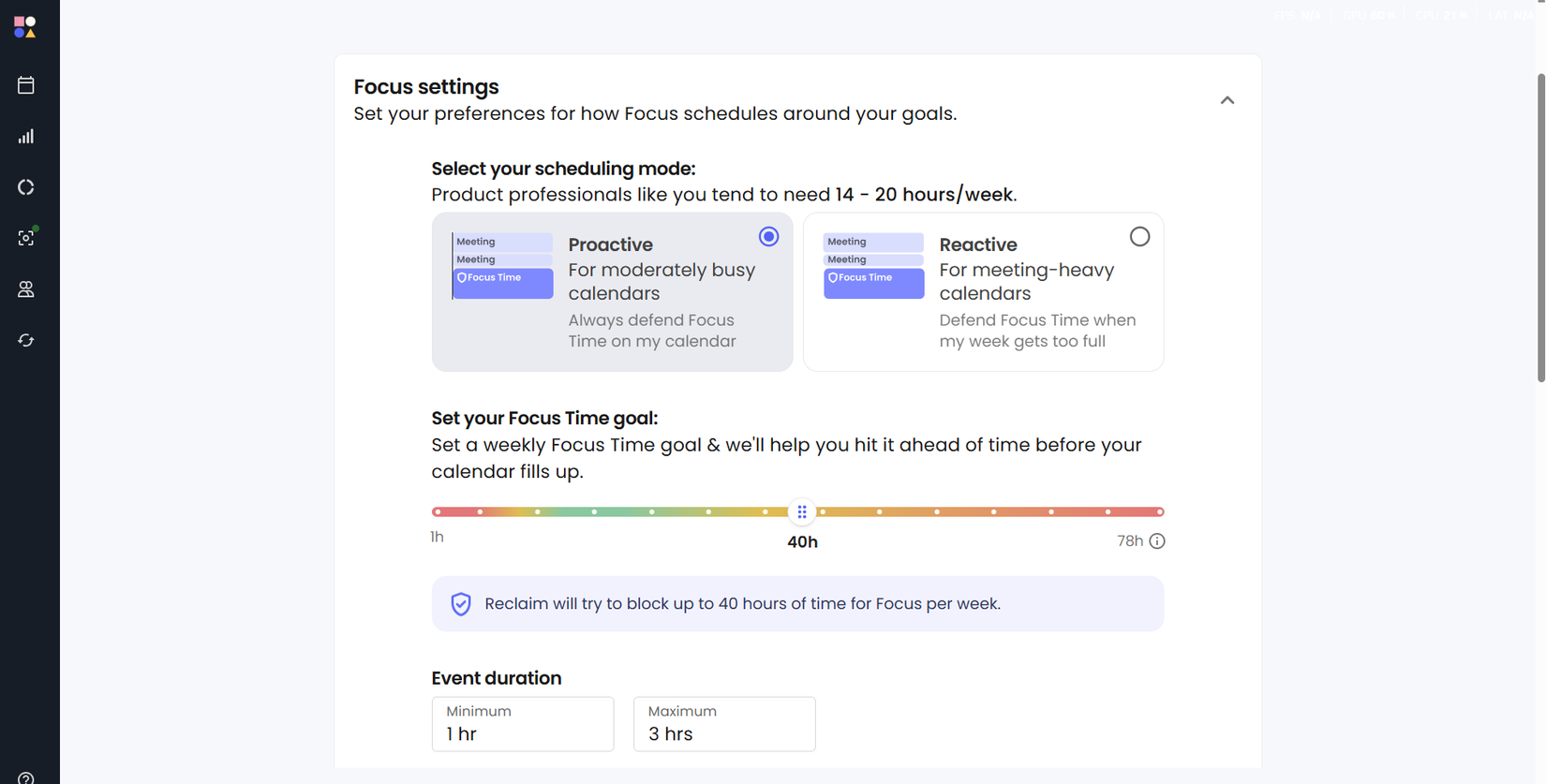 Refocus Schedule My calendar was chaos until this app started managing it