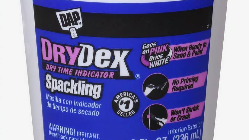 A container of spackle.
