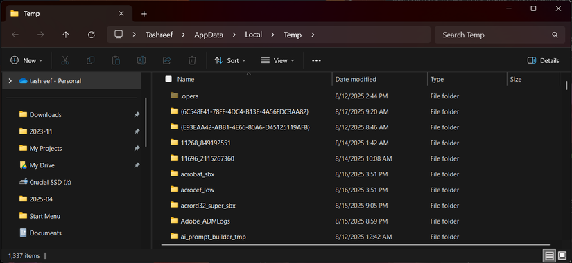 I Didn't Realize How Much Space Temp Files Were Taking Up on My PC—Here ...