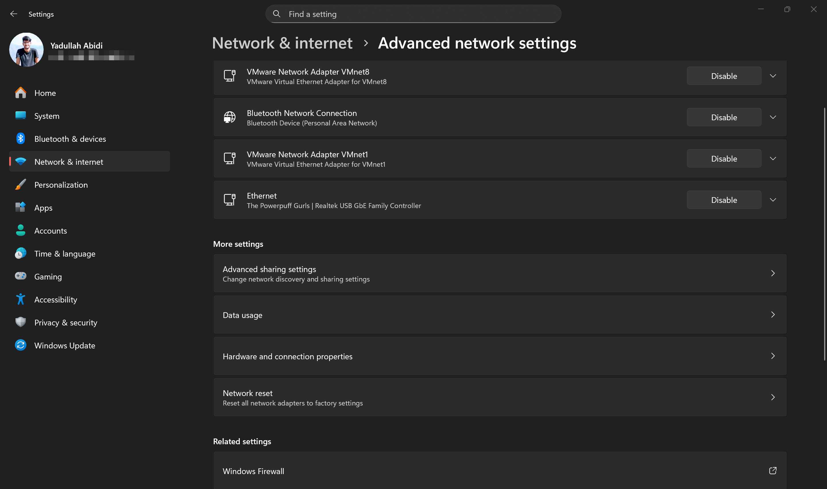 Defult Network Seting 10 Windows Settings I Never Leave on Default