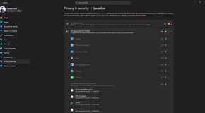 Windows 11 location settings