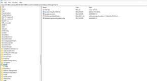 Windows Registry Editor main screen