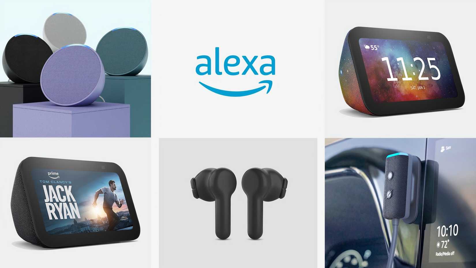 A sample of Amazon devices.