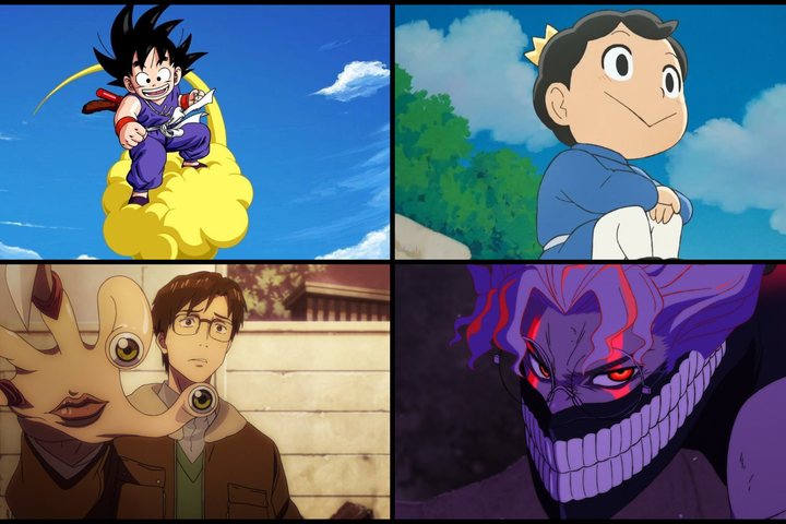 anime series crunchyroll collage.